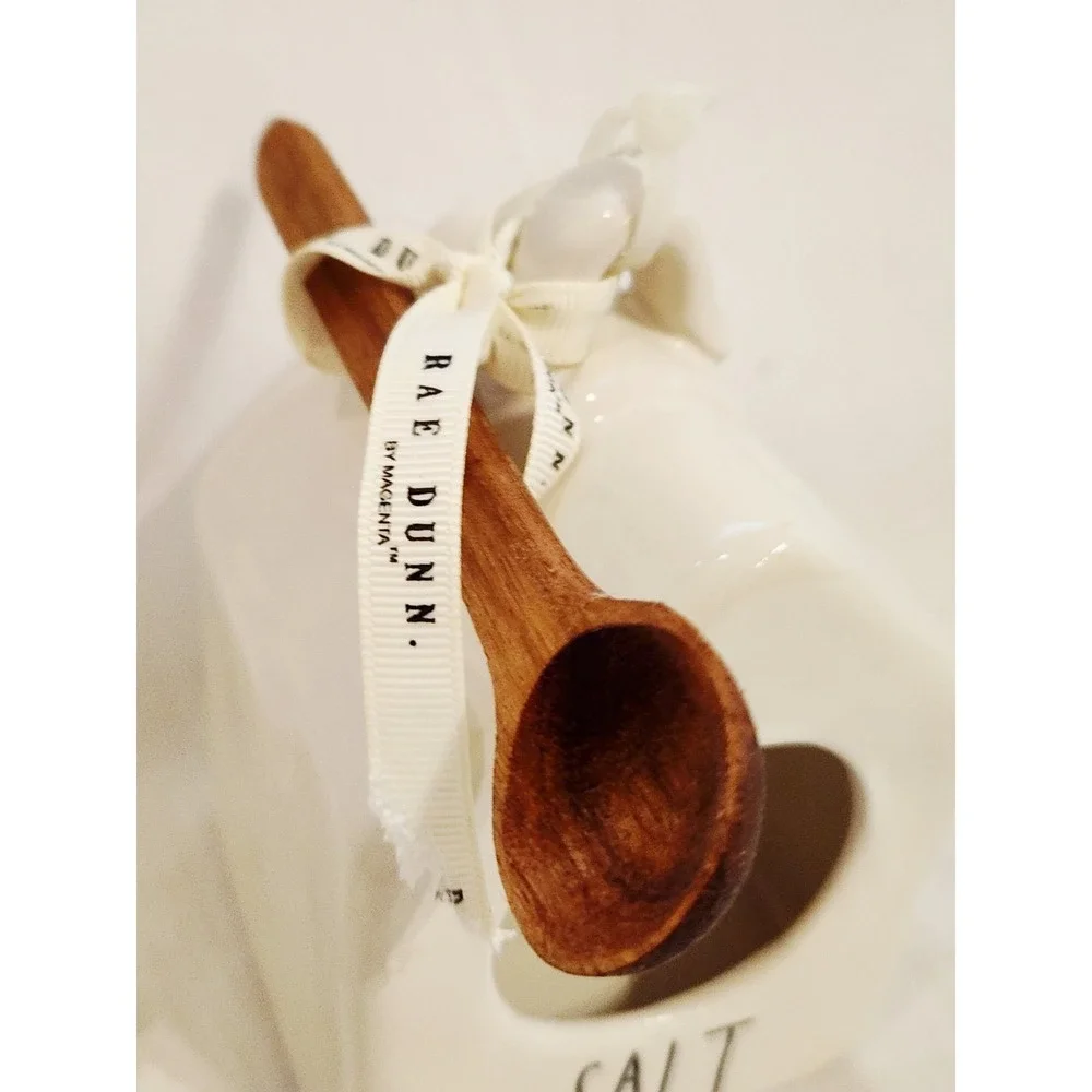 Rae Dunn Ceramic Salt Crock Cellar Salt Saut Pig